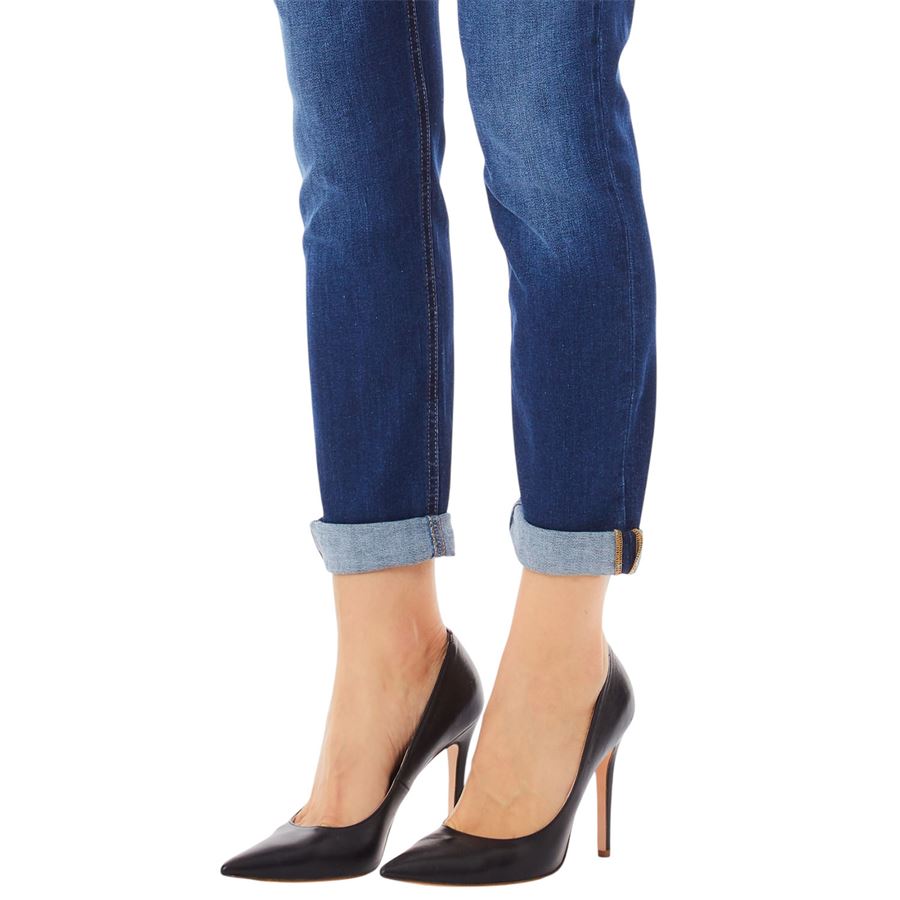 Jeans skinny cropped con risvolto da donna Liu Jo | UA5073DS01578349